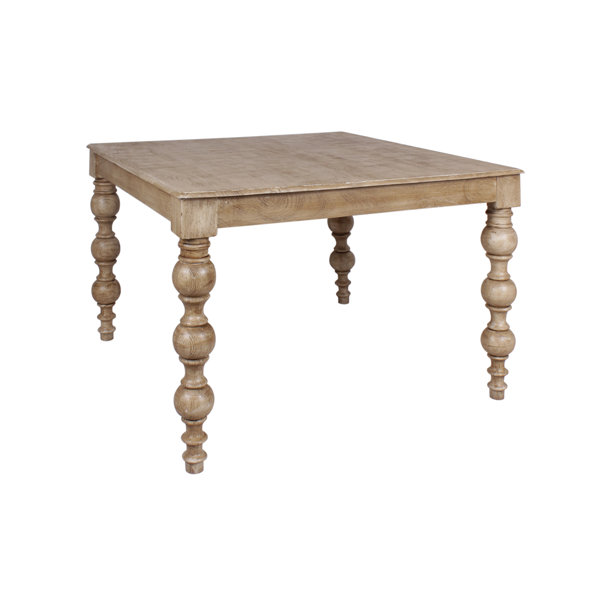 Alcott Hill® Atifa 48'' Magnifera Indica Solid Wood Dining Table Wayfair